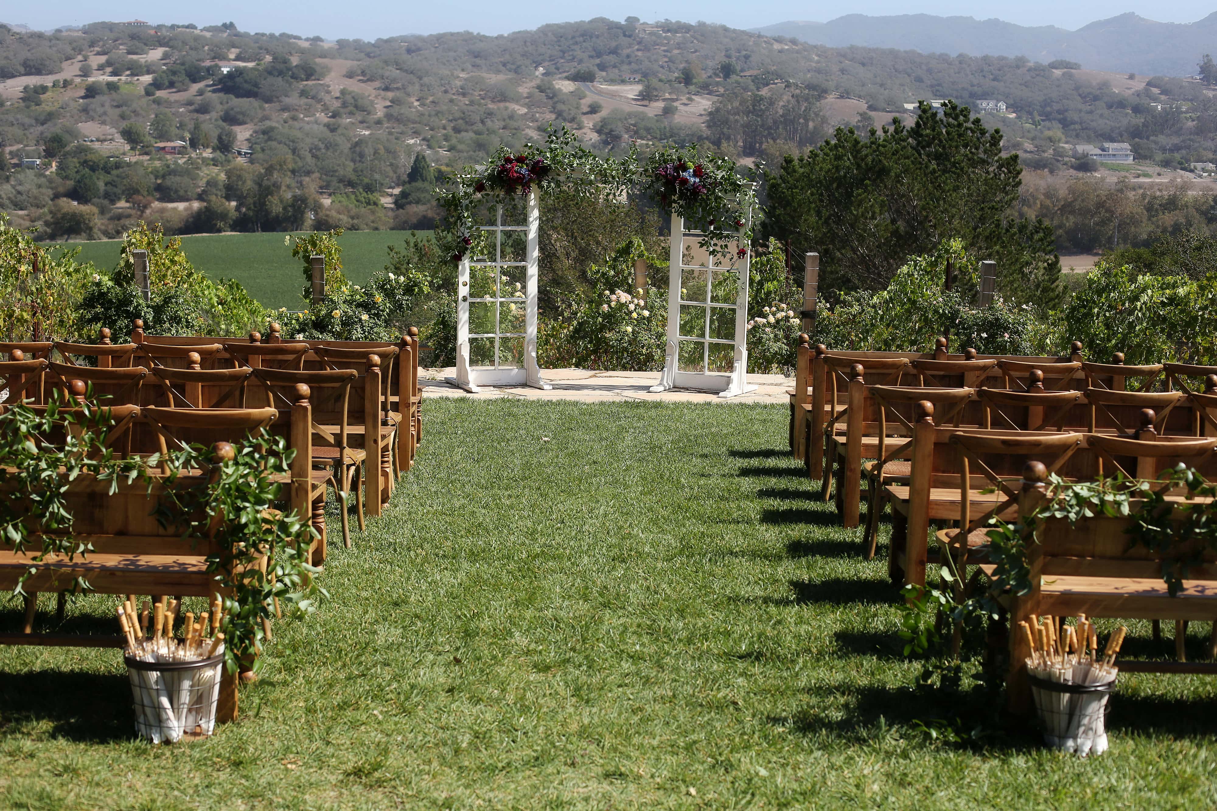 The Casitas Estate Ceremony Vineyard, San Luis Obispo